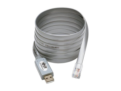 Tripp Lite USB to RJ45 Cisco Serial Rollover Cable, USB Type-A to RJ45 M/M, 6 ft.