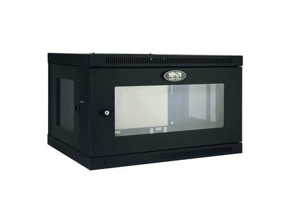Tripp Lite 6U Wall-Mount Rack Enclosure Cabinet with Clear Acrylic Window, Switch-Depth (SRW6UG)