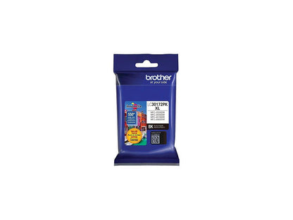 Brother LC30172PK High Yield Ink Cartridge - Dual Pack - Black