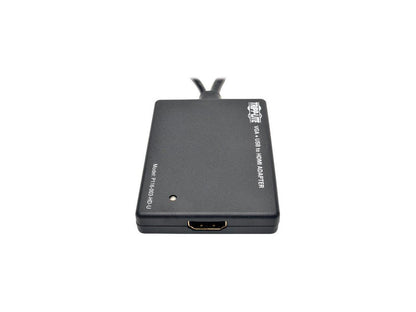 Tripp Lite P116-003-HD-U VGA to HDMI Converter/Adapter with USB Audio and Power, 1080p
