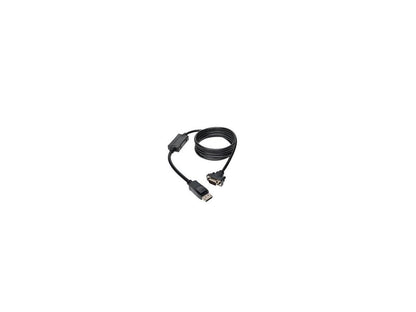 Tripp Lite P581-006-VGA-V2 6 ft. DisplayPort 1.2 to VGA Active Adapter Cable, DP with Latches to HD15 (M/M), 1920x1200/1080p