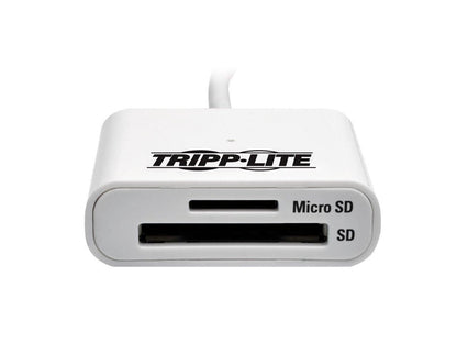 Tripp Lite Usb 3.0 Superspeed Sd / Micro Sd Memory Card Media Reader 6In.