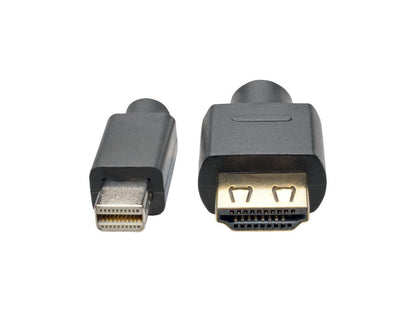 Tripp Lite P586-006-HD-V2A Mini Displayport 1.2A To Hdmi Active Adapter Cable With Gripping Hdmi Plug, Hdmi 2.0, Hdcp 2.2, 4K X 2K @ 60 Hz (M/M) , 6 Ft - Video / Audio Cable - Displayport / Hdmi - Mi