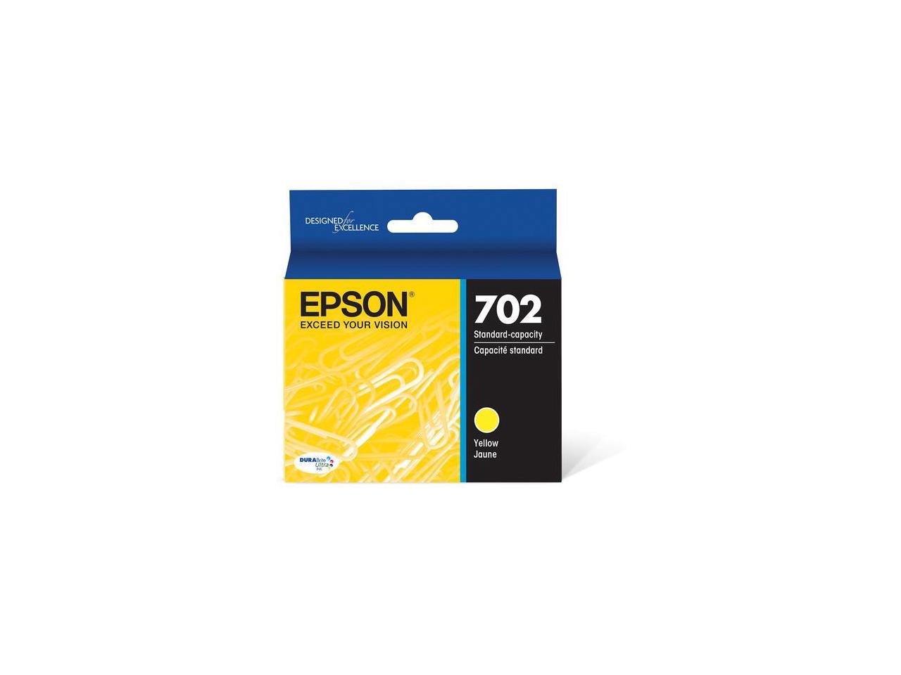 Epson Durabrite Ultra T702 Ink Cartridge - Yellow