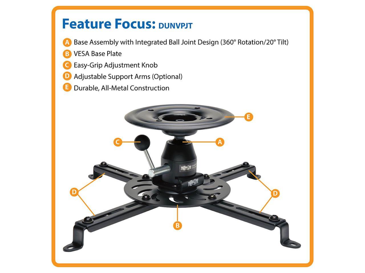 TRIPP LITE MASTER-POWER DUNVPJT CEILING PROJECTOR MOUNT