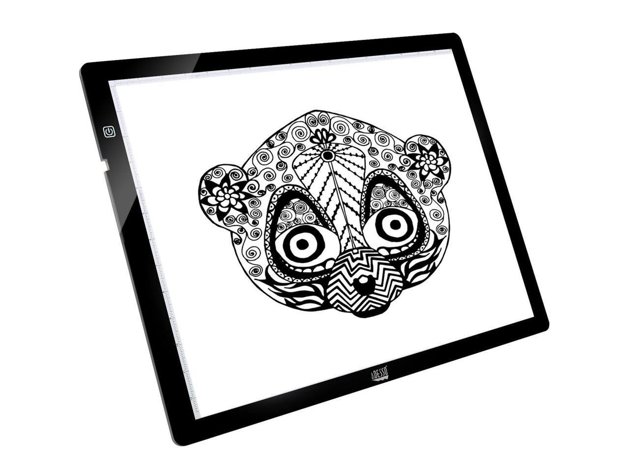 ADESSO CYBERPAD P2 12X17IN LED LIGHT TRACING PAD
