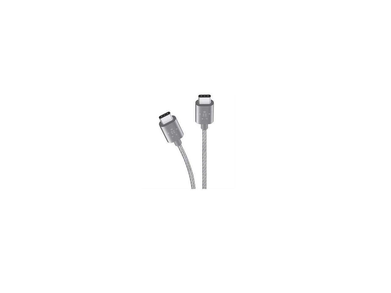 Belkin F2CU041bt06-GRY 6 Feet Gray Gray USB Cable
