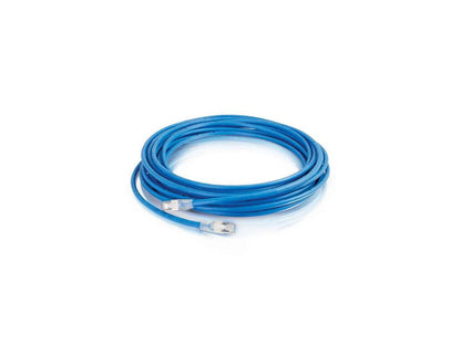C2G 43172 HDBaseT Certified Cat6a Cable with Discontinuous Shielding, Plenum CMP-Rated, Blue (50 Feet, 15.24 Meters)