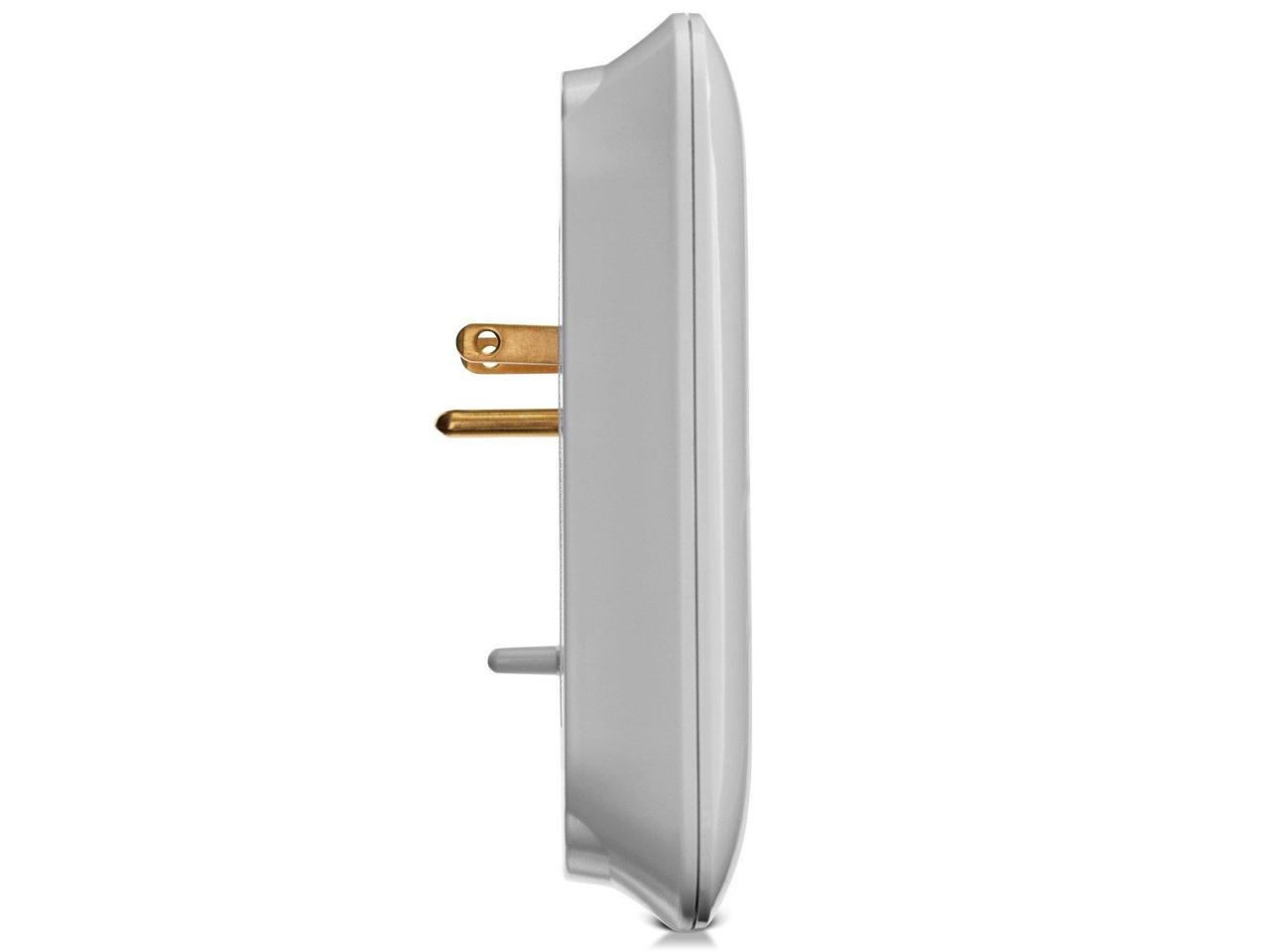 V7 6-Outlet Wall Tap Surge 1200J (SA06WALL-1N)