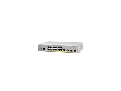 CISCO Catalyst 3560-CX WS-C3560CX-8PT-S Managed PD PSE Switch 8 GE PoE+, Uplinks: 2 x 1G Copper (Cisco UPOE Powered Input), IP Base