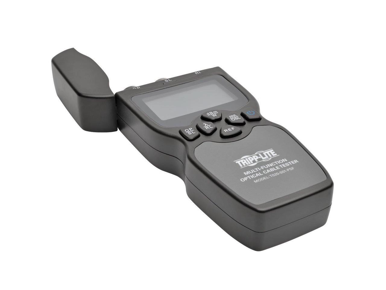 Tripp Lite Multi-Function Optical Fiber Cable Tester with Power Meter, Light Source & Visual Fault Locator (T020-001-PSF)
