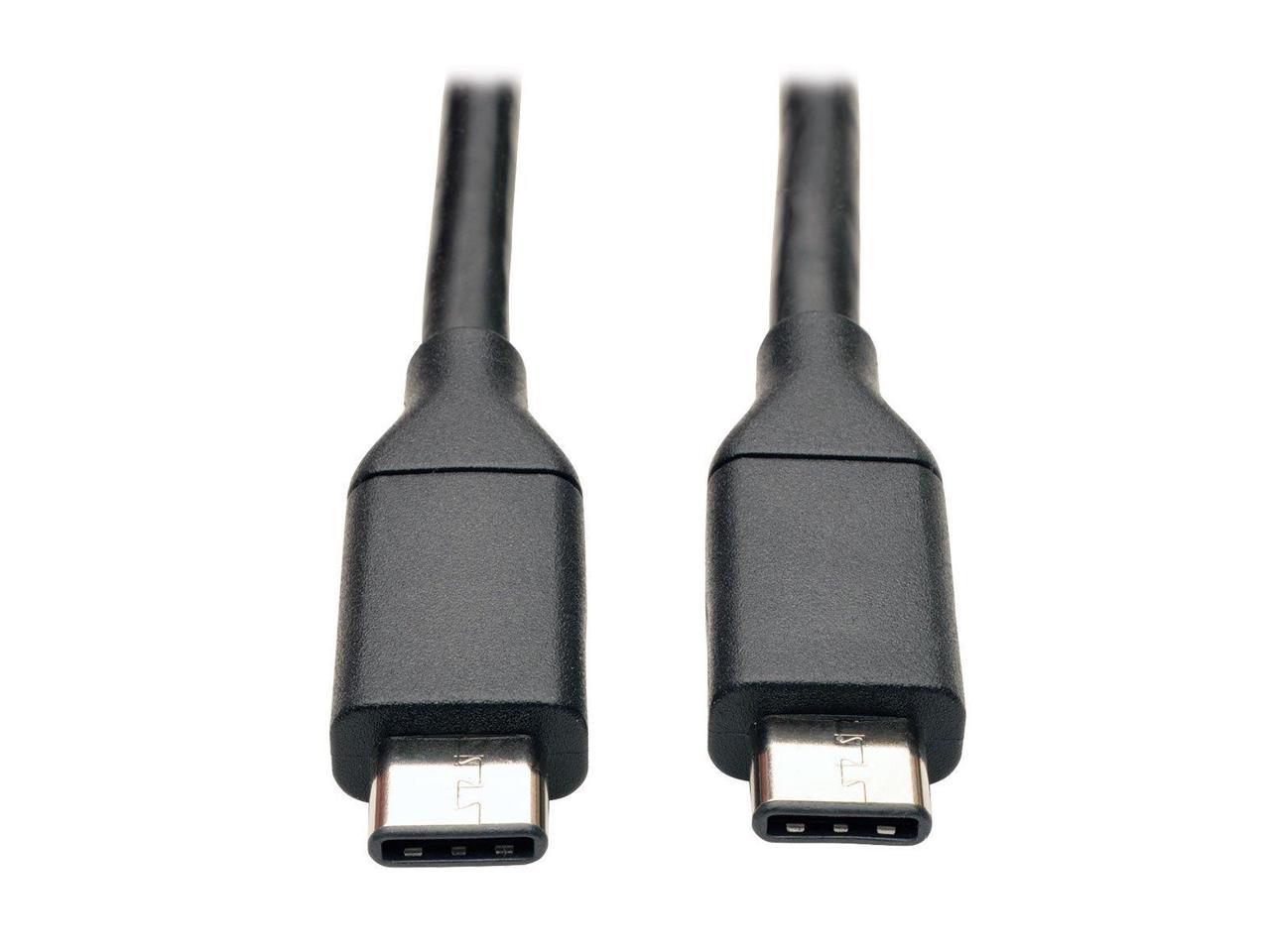 Tripp Lite U420-003 Black USB 3.1 Gen 1 (5 Gbps) Cable, USB Type-C (USB-C)