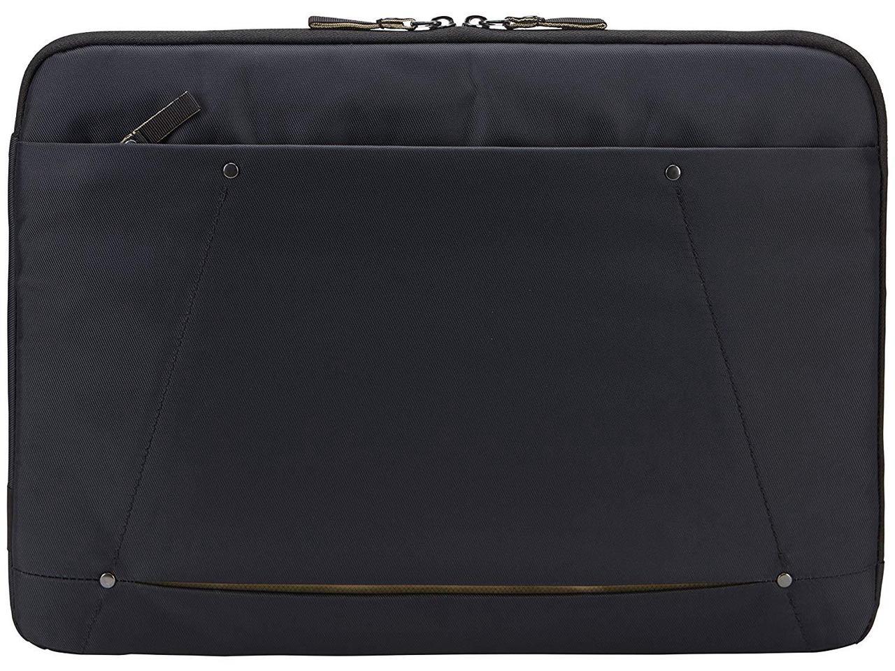 Case Logic Deco 3203691 Carrying Case (Sleeve) for 15.6" Accessories, Notebook - Black - Polyester - 11.4" Height x 16.1" Width x 1" Depth