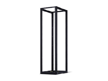 CyberPower - CR45U40001 - CyberPower 4-post Open Frame 19 Rack - 19 45U Wide x 40 Deep Floor Standing - Black - 1760 lb