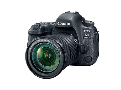 Canon EOS 6D Mark II 26.2MP Full-Frame Digital SLR Camera with EF 24-105mm IS STM Lens