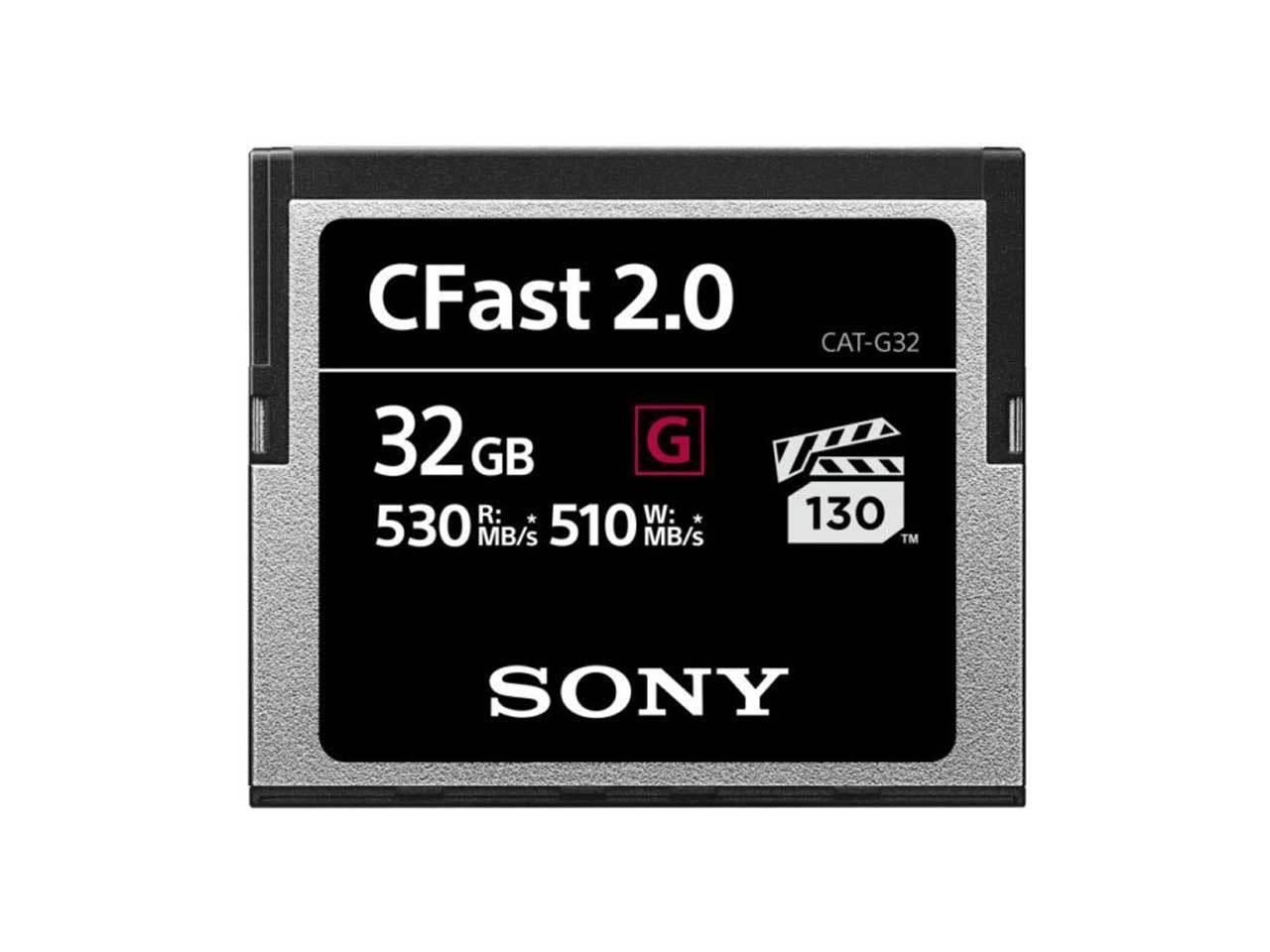 Sony Memory Card Cfast G Series Cat-g32 32gb 525mb/s