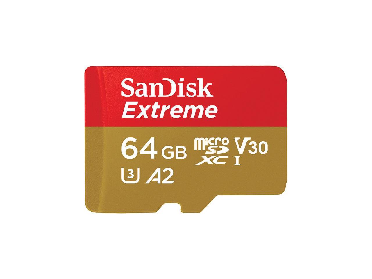 SanDisk Extreme 64 GB microSDXC Memory Card