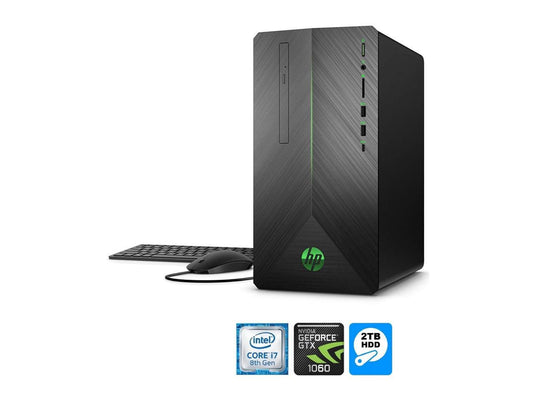 HP Pavilion 690 Gaming PC Core i7 8700 6-Core 12GB 2TB HDD NVDIA GTX1060 3GB