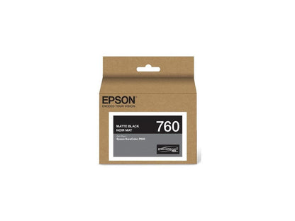 EPSON PRINT T760820 T760 ULTRACHROME HD MATTE BLACK INK