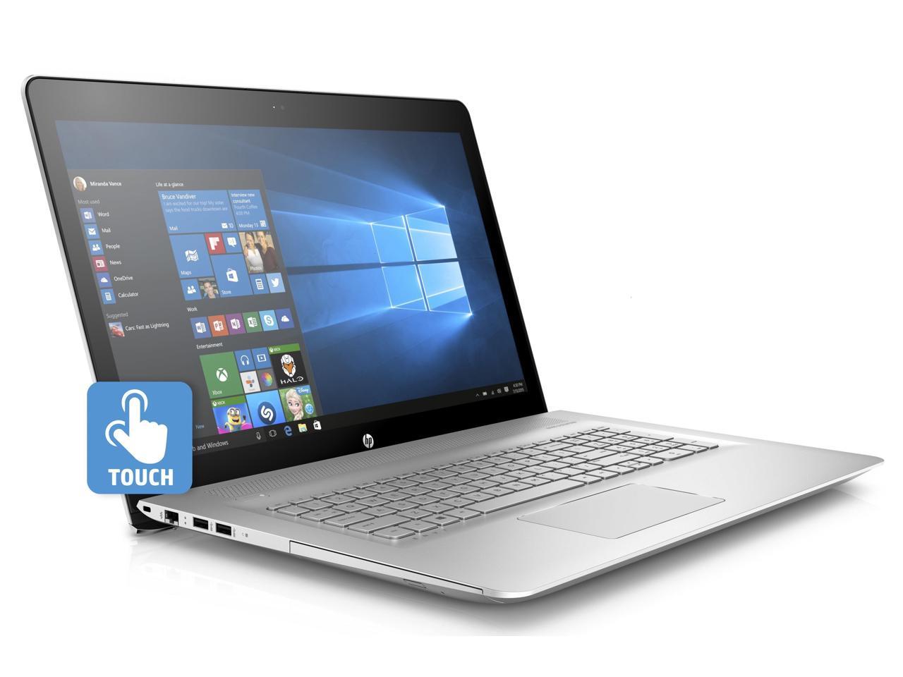 HP Envy 15-as100 15-as133cl 15.6" Touchscreen LCD Notebook - Intel Core i7-7500U Dual-core 2 Core 2.70 GHz 16GB DDR4 1TB HDD - Windows 10 Home 64-bit Model X6V56UAR#ABA