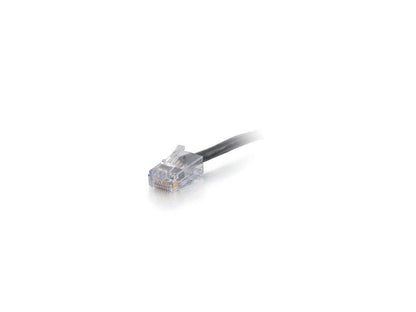 C2G 15301 50FT CAT6 550MHZ ASSEMBLED PLENUM PATCH CABLE - BLACK