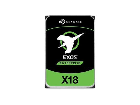 Seagate 18TB Exos X18 7200 RPM SAS 12Gb/s 256MB Cache 3.5-Inch Enterprise Hard Drive HDD (ST18000NM004J)