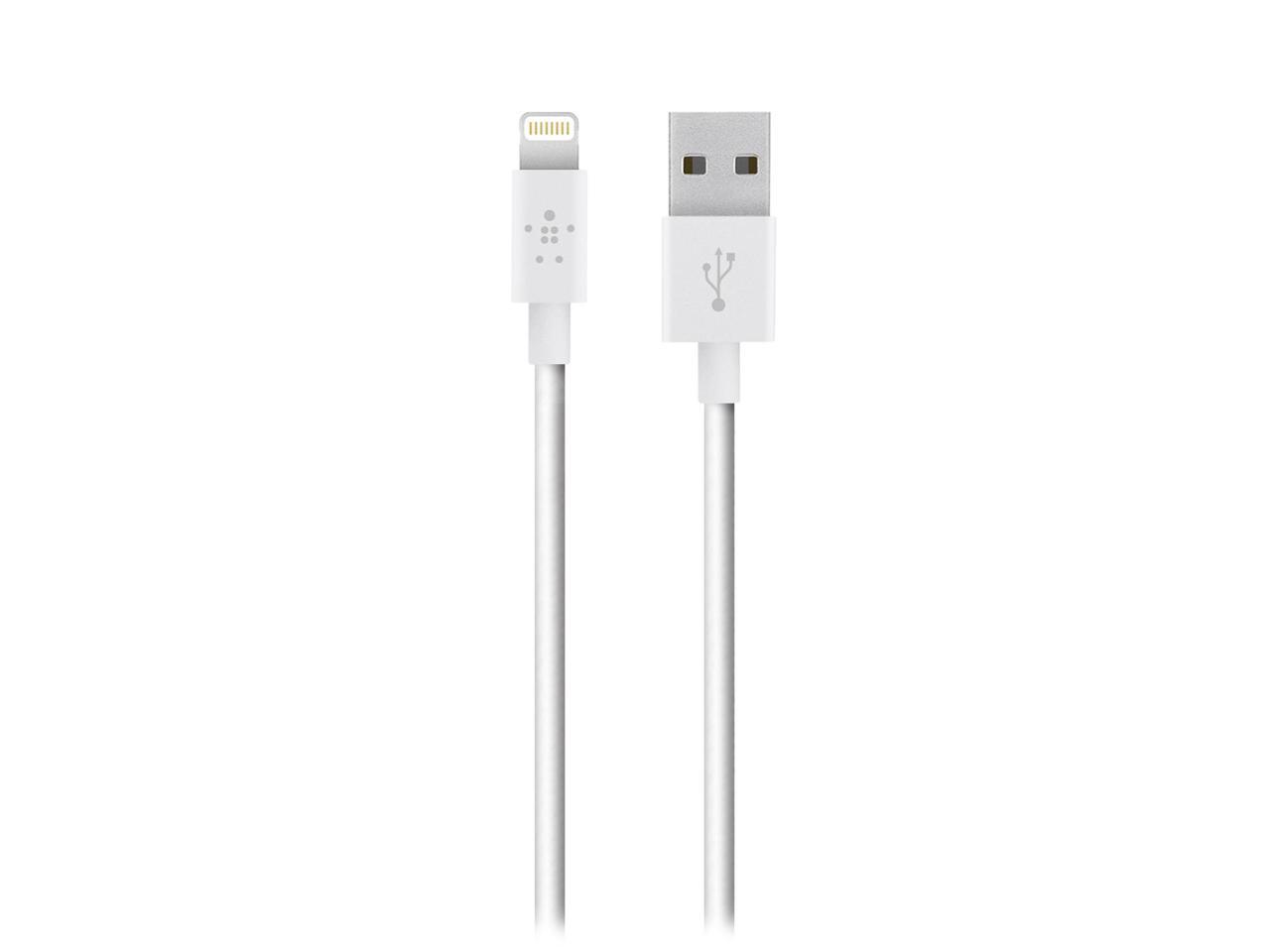 Belkin 3-Meter Lightning to USB ChargeSync Cable - White (F8J023bt3M-WHT)