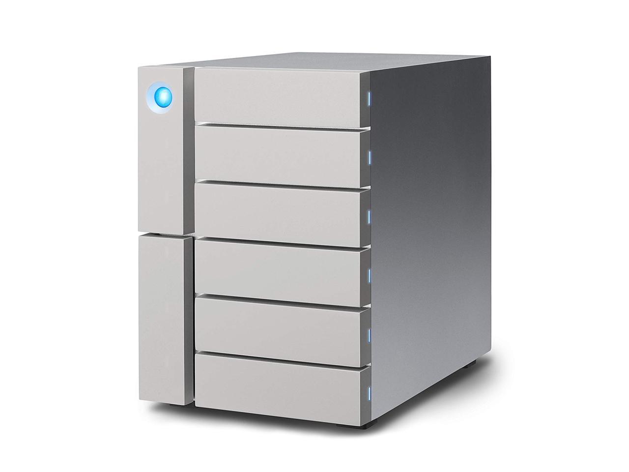 Lacie STFK96000400 6big Thunderbolt 3 RAID 96TB External Hard Drive