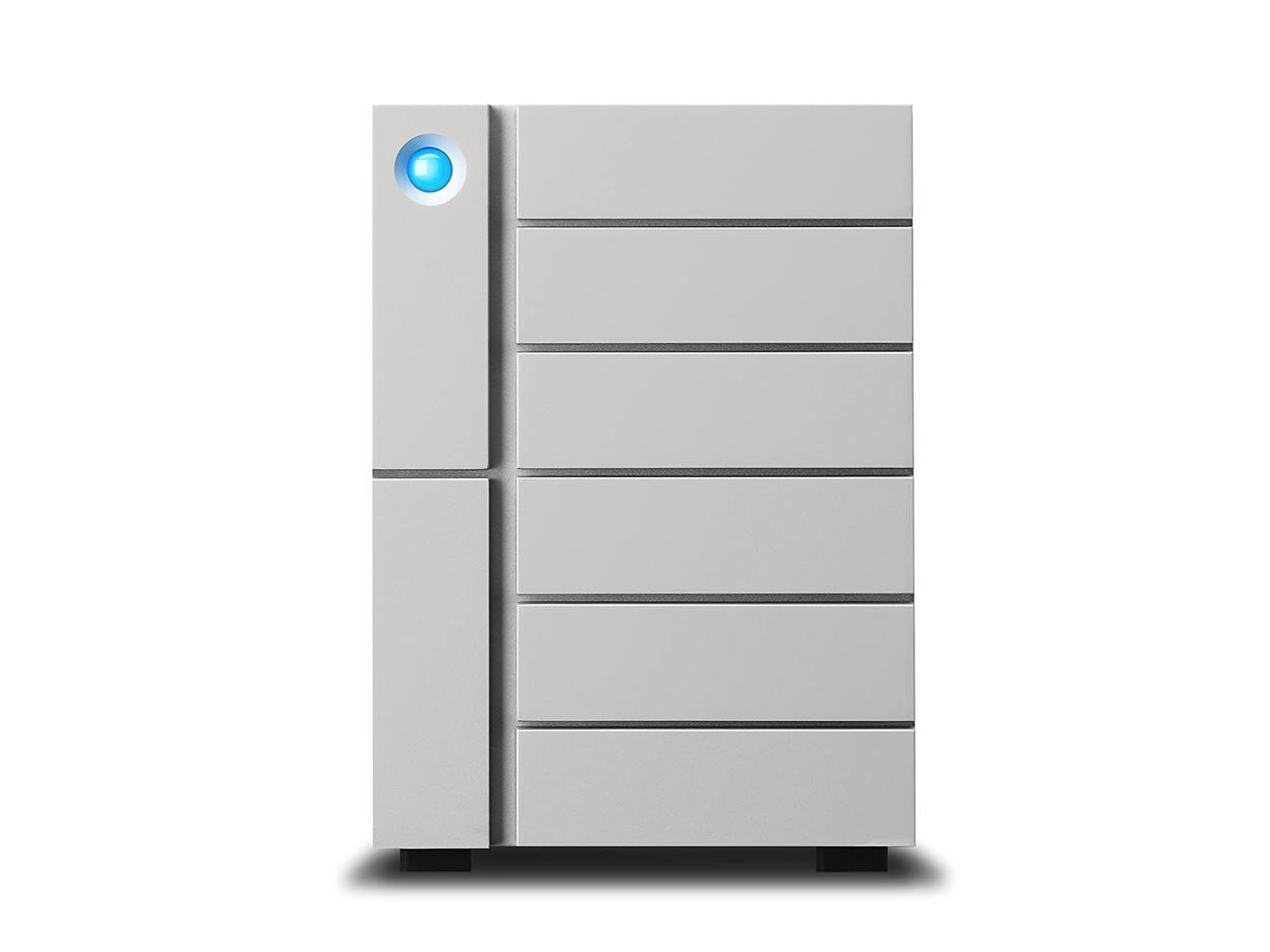 Lacie STFK96000400 6big Thunderbolt 3 RAID 96TB External Hard Drive