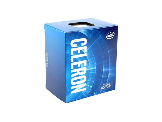 Intel Celeron G5905 - Celeron Comet Lake Dual-Core 3.5 GHz LGA 1200 58W Intel UHD Graphics 610 Desktop Processor - BX80701G5905