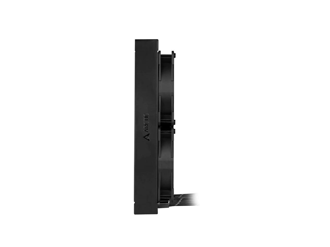 ARCTIC Liquid Freezer II 280 A-RGB - Multi-Compatible All-in-one A-RGB CPU AIO Water Cooler, Black ACFRE00106A