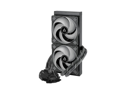 ARCTIC Liquid Freezer II 280 A-RGB - Multi-Compatible All-in-one A-RGB CPU AIO Water Cooler, Black ACFRE00106A
