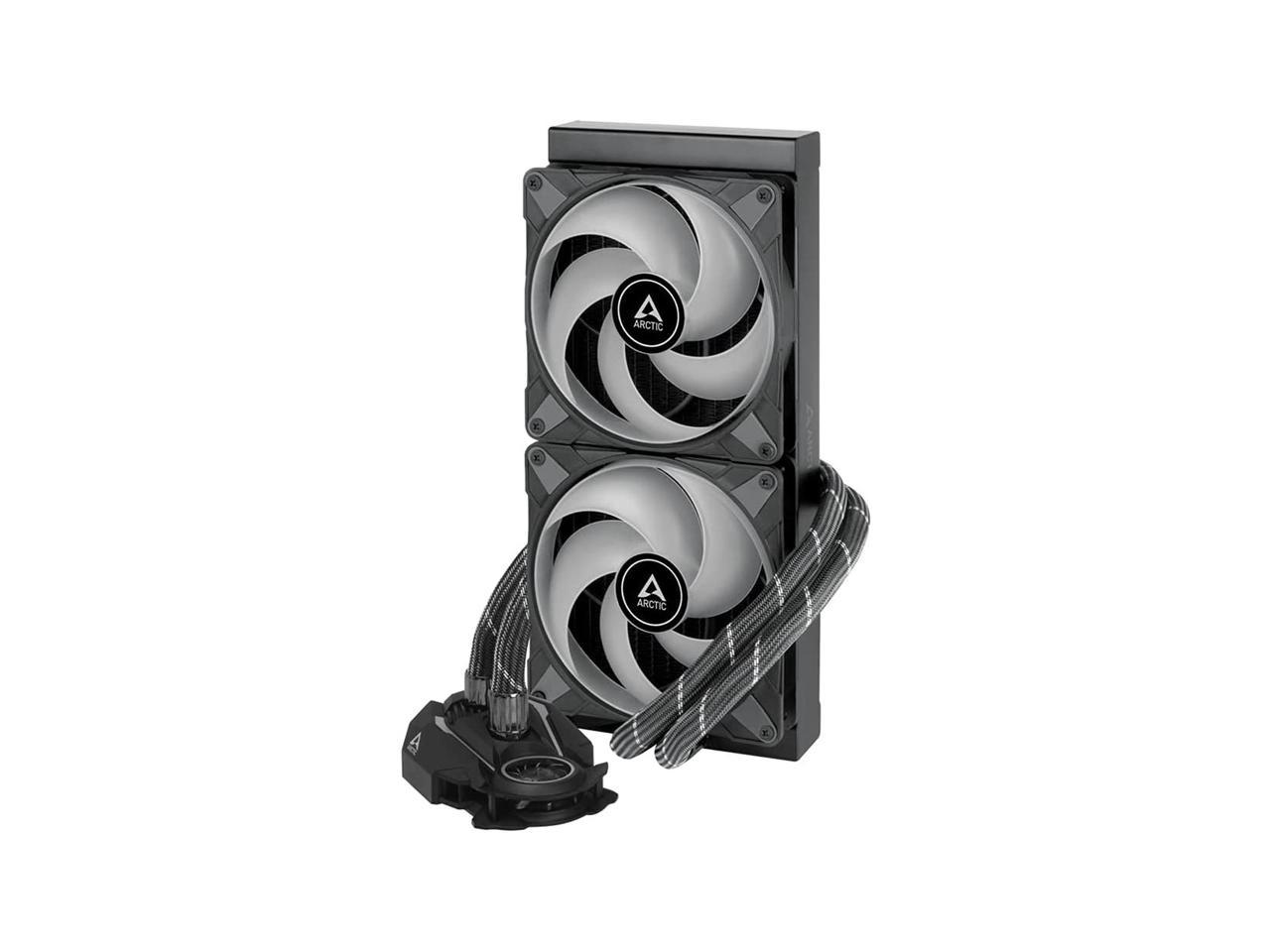 ARCTIC Liquid Freezer II 280 RGB - Multi-Compatible All-in-one RGB CPU AIO Water Cooler, Black ACFRE00108A