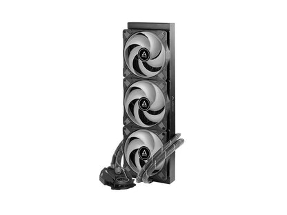ARCTIC Liquid Freezer II 420 RGB - Multi-Compatible All-in-one CPU RGB AIO Water Cooler, Black ACFRE00110A