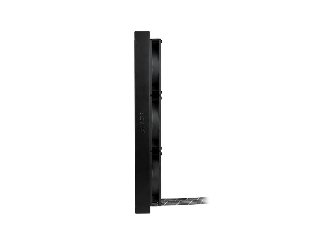 ARCTIC Liquid Freezer II 420 A-RGB Multi-Compatible All-in-one CPU AIO Water Cooler with A-RGB - Black ACFRE00109A