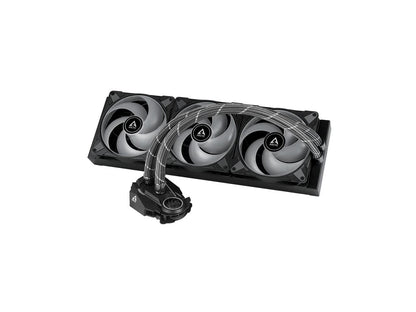 ARCTIC Liquid Freezer II 420 A-RGB Multi-Compatible All-in-one CPU AIO Water Cooler with A-RGB - Black ACFRE00109A