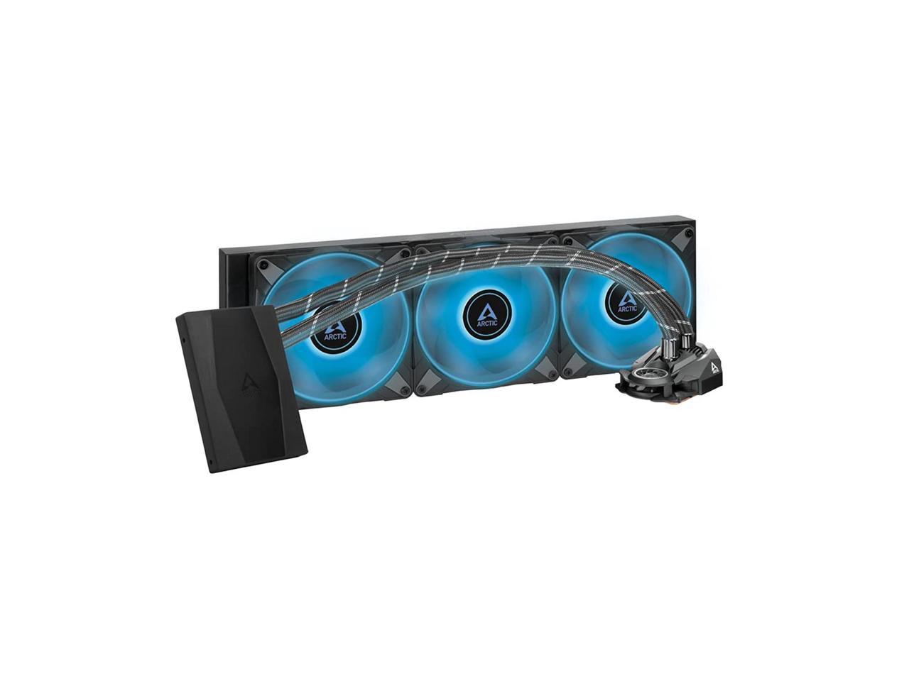 ARCTIC Liquid Freezer II 420 RGB (Incl. Controller) Multi-Compatible All-in-one RGB CPU AIO Water Cooler ACFRE00111A