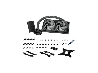ARCTIC ?Liquid Freezer II 280 RGB (Incl. Controller) CPU AIO Water Cooler - Multi-Compatible All-in-one ACFRE00107A