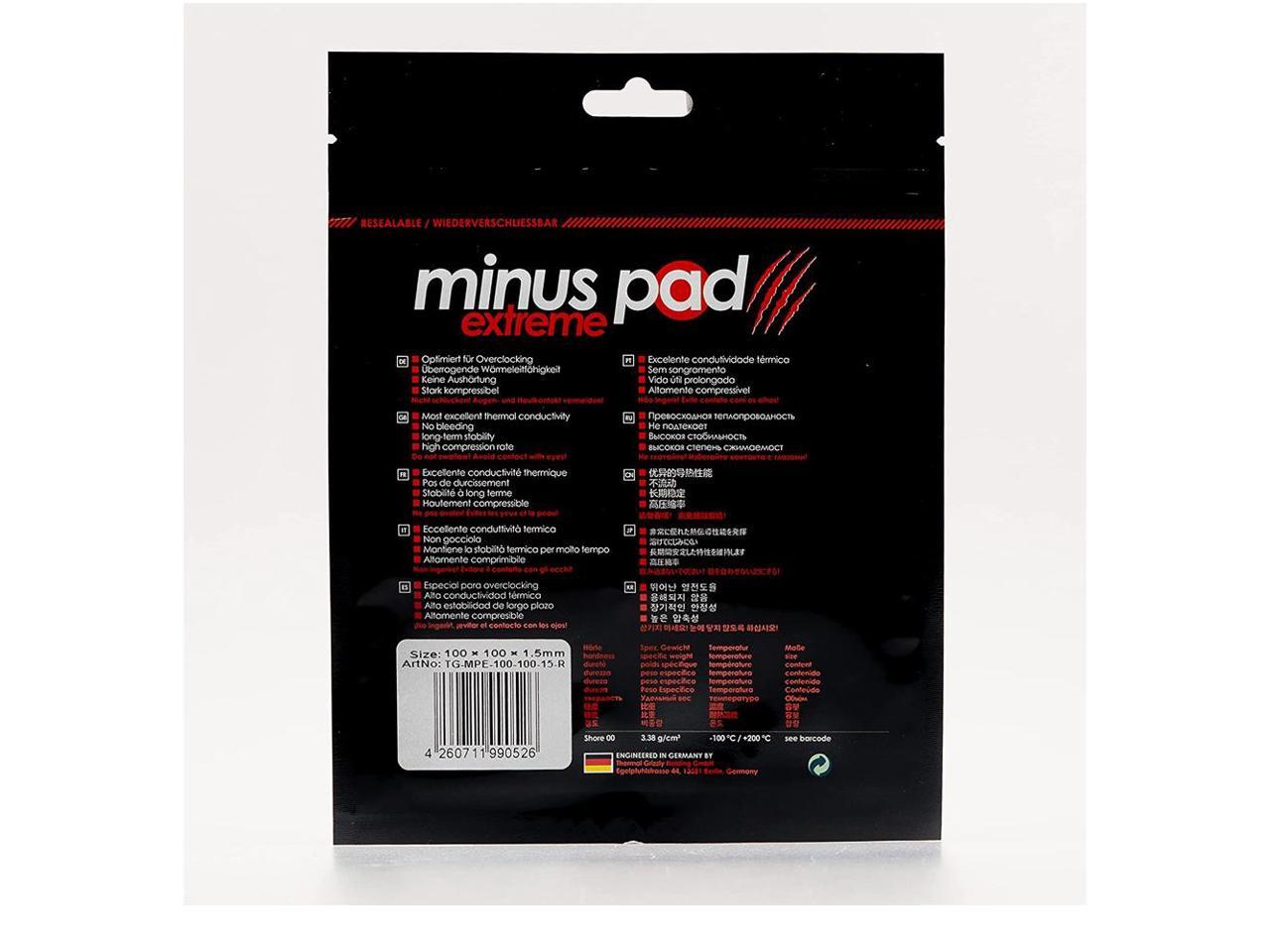 Thermal Grizzly TG-MPE-100-100-05-R Minus Pad Extreme 100x100x0.5