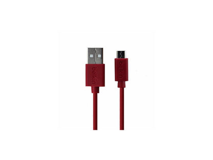 Belkin MIXIT 4' Micro USB Cable, Red F2CU012bt04-RED
