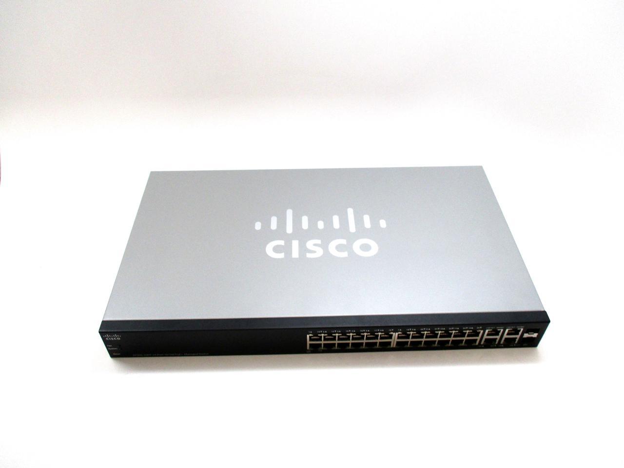 CISCO SMALL BUSINESS SF300-24PP - SWITCH - 24 PORTS - MANAGED - DESKTOP, RACK-MOUNTABLE - SF300-24PP-K9-NA