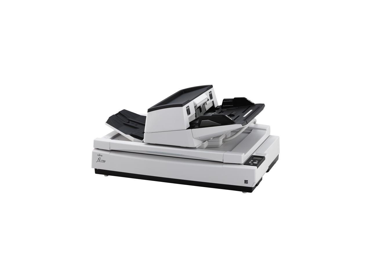 Fujitsu fi-7700 PA03740-B005 Duplex 600 DPI x 600 DPI Production-class ADF + Flatbed document scanner