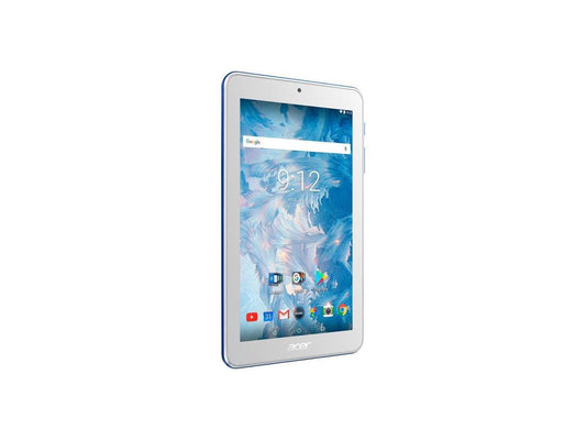 Acer Iconia One 7 B1-7A0-K78B MTK MT8167B (1.30 GHz) 1 GB Memory 16 GB eMMC 7" 1024 x 600 Tablet PC Android 7.0 (Nougat) White
