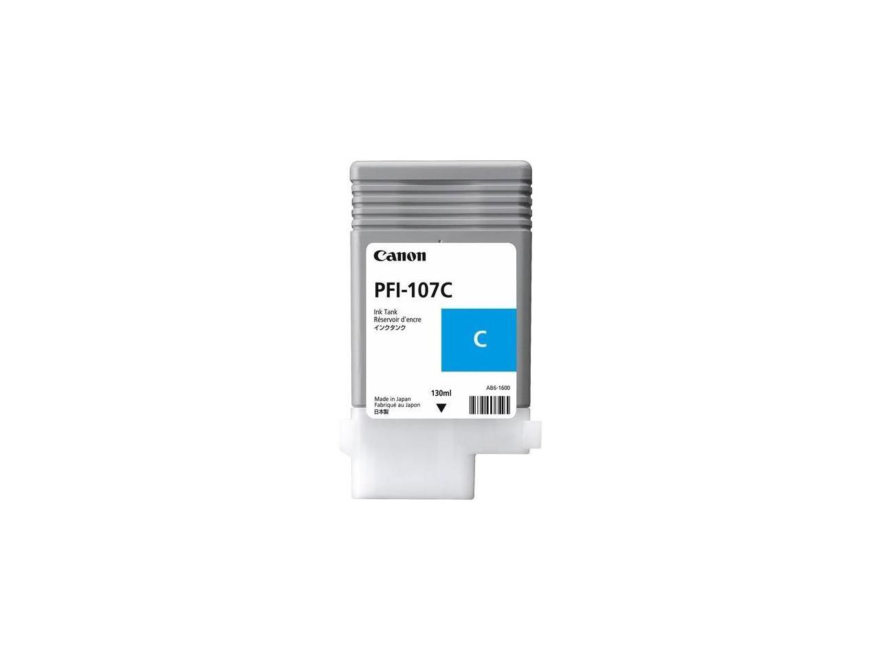 Canon PFI-107 Ink Cartridge - Cyan