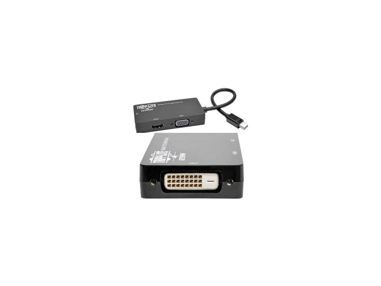 Tripp Lite 6In Mini Displayport To Vga / Dvi / Hdmi Adapter Converter 4Kx 2K 6"