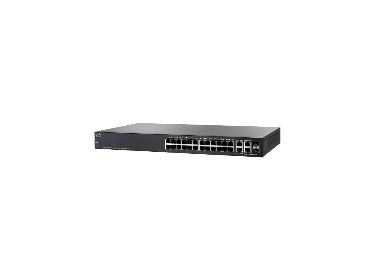 Cisco Small Business Sg300-28Pp - Switch - 28 Ports - Managed - Desktop, Rack-Mountable - SG300-28PP-K9-NA