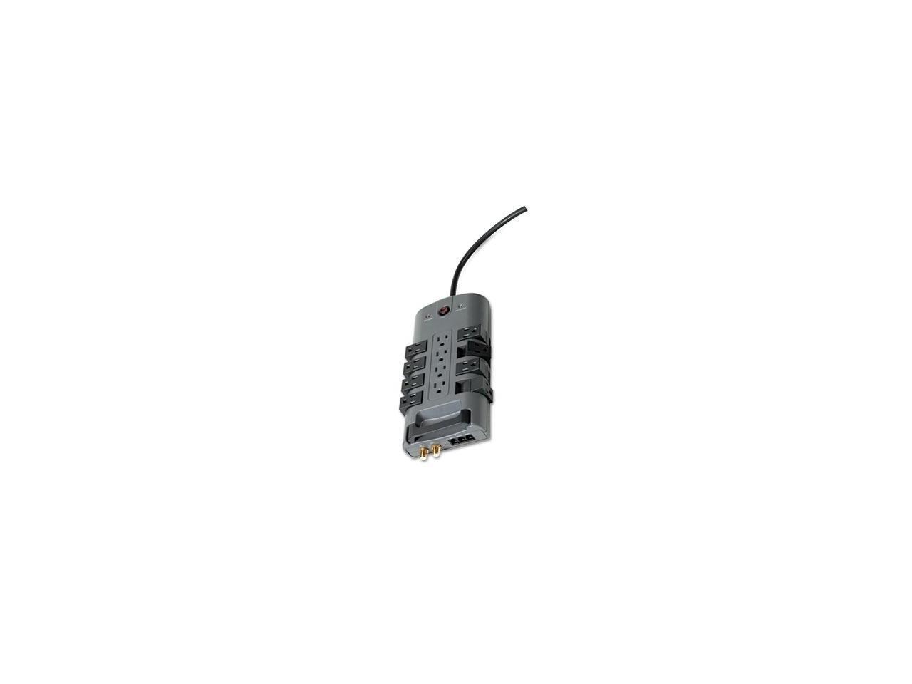 Belkin BLKBP11223008 Surge Protector, 12 Outlets, 4320 Joules, 8 ft. Cord, Gray