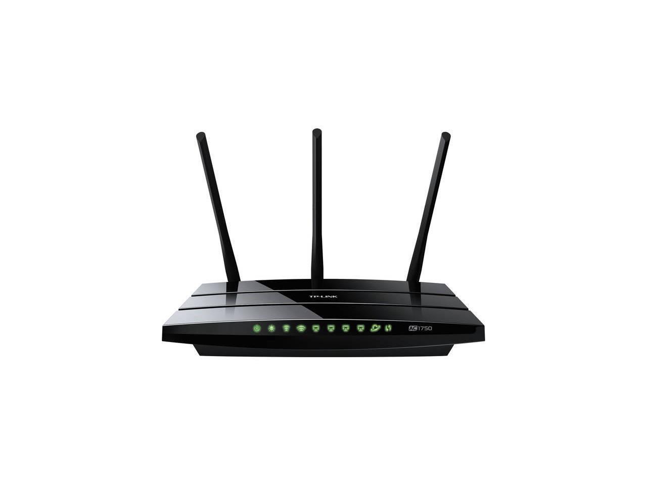 TP-LINK Archer C7 AC1750 Wireless Dual Band Gigabit Router - Wireless router - 4-port switch