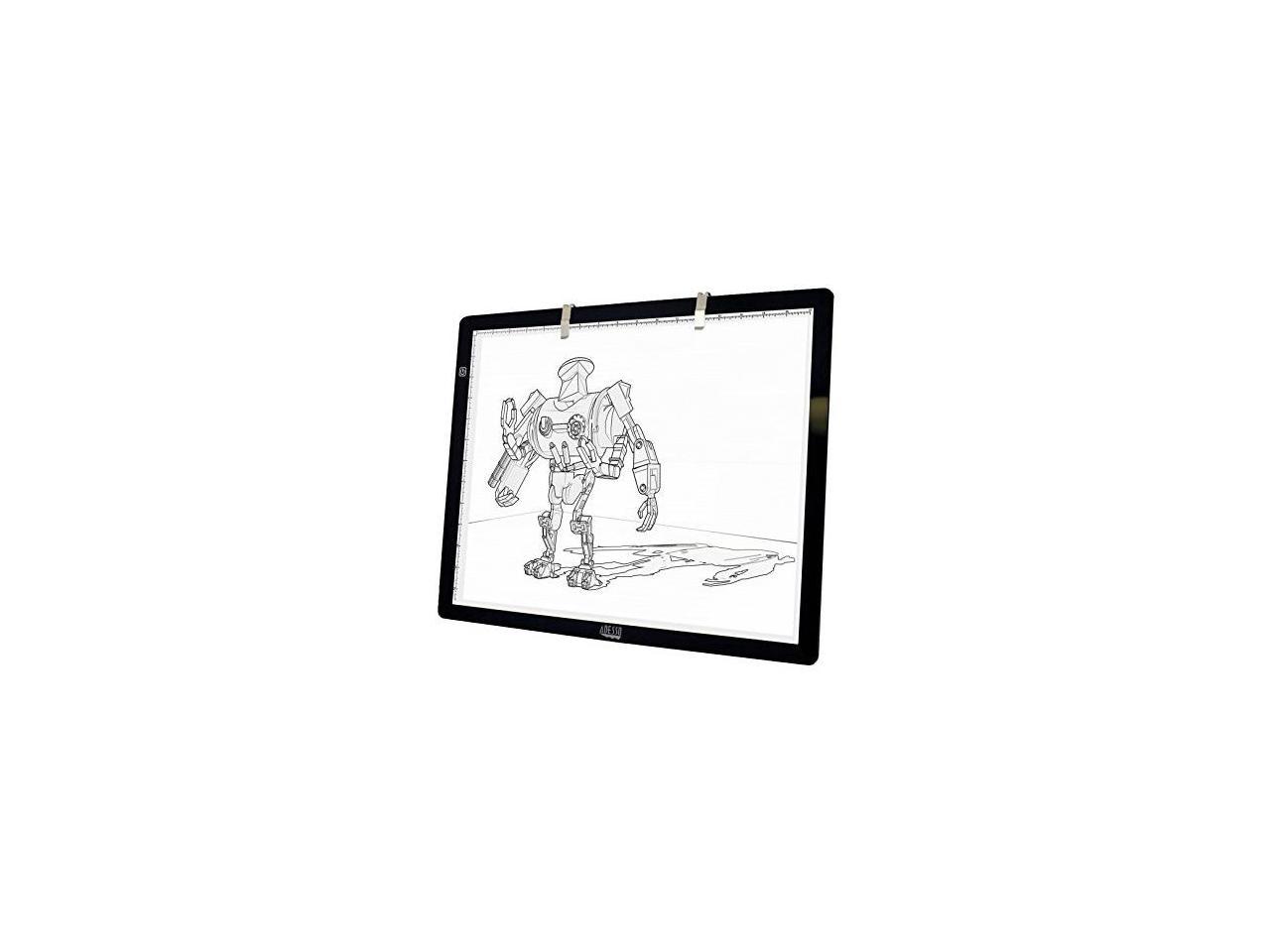 ADESSO CYBERPAD P2 12X17IN LED LIGHT TRACING PAD