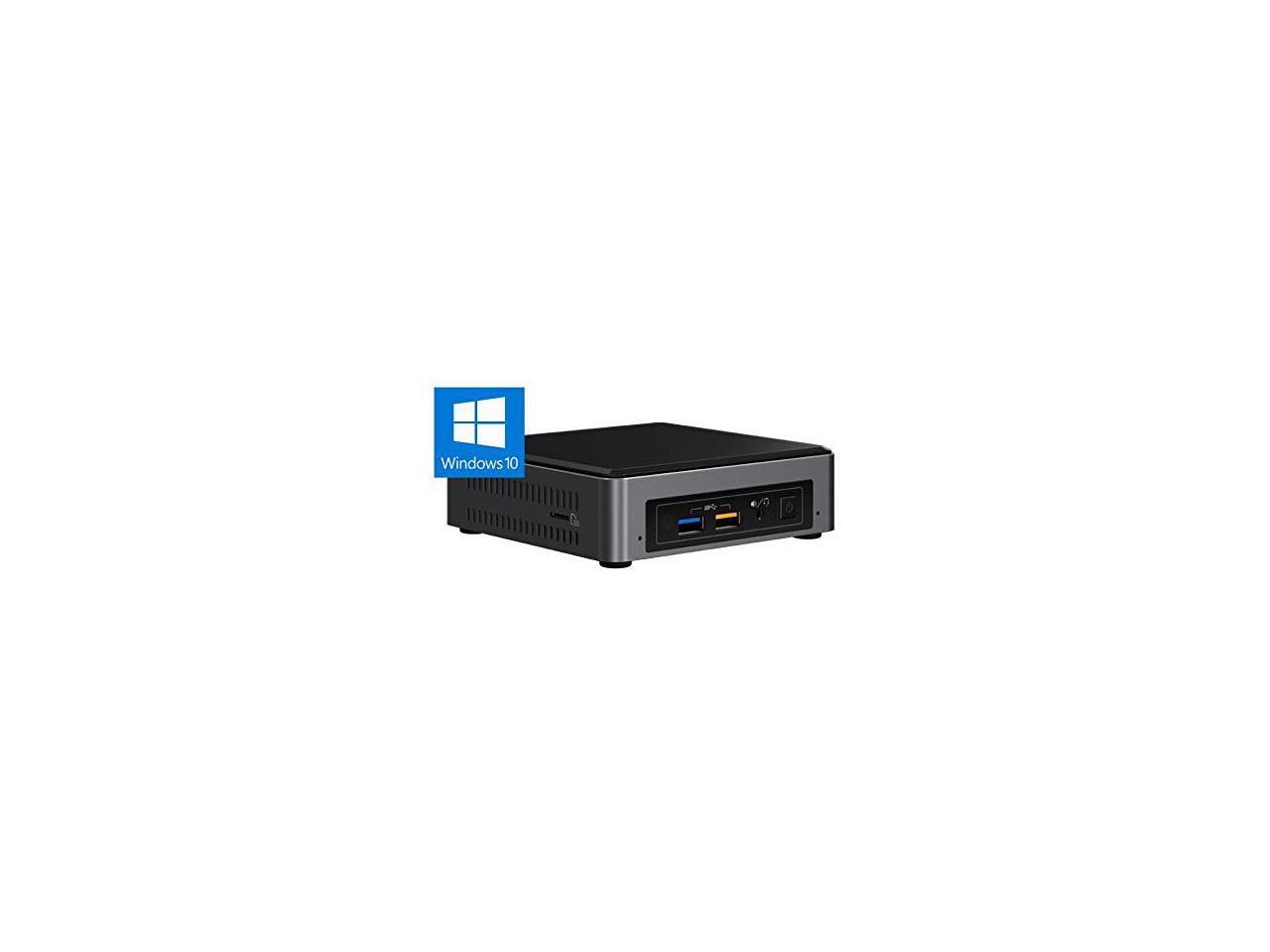 Intel NUC 7 Home NUC7i5BNKP Desktop Computer - Intel Core i5 (7th Gen) i5-7260U 2.20 GHz - 8 GB DDR4 SDRAM - 256 GB NVMe SSD - Windows 10 Home 64-bit - Mini PC
